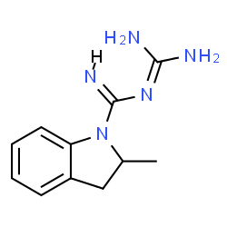 N-[Amino(imino)methyl]-2-methylindoline-1-carboximidamide结构式