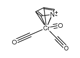 tricarbonyl(η5-1-methylpyrrole)chromium(0) Structure