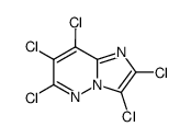 pentachloro-imidazo[1,2-b]pyridazine Structure