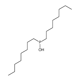 dioctylphosphinous acid Structure