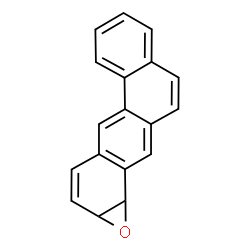 benzanthracene-8,9-oxide结构式