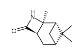 (1S,2S,5R,7S)-2,8,8-trimethyl-3-azatricyclo[5.1.1.02,5]nonan-4-one Structure