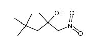 2,4,4-trimethyl-1-nitro-pentan-2-ol Structure