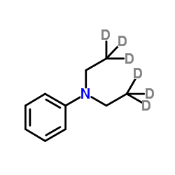 N,N-Bis[(2,2,2-2H3)ethyl]aniline Structure