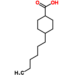 反式-4-己基环己烷甲酸结构式