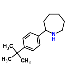 2-(4-tert-butylphenyl)azepane structure