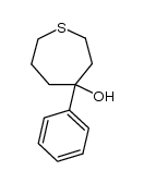 4-phenylthiepan-4-ol Structure