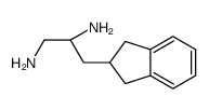 (2R)-3-(2,3-dihydro-1H-inden-2-yl)propane-1,2-diamine Structure