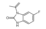 6-fluoro-1-isopropenyl-1,3-dihydro-benzoimidazol-2-one Structure