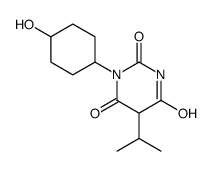 1-(4-Hydroxycyclohexyl)-5-isopropylbarbituric acid结构式