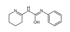 1-phenyl-3-(2,3,4,5-tetrahydropyridin-6-yl)urea Structure