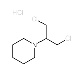 1-(1,3-dichloropropan-2-yl)piperidine结构式