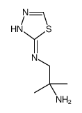 2-methyl-N-(1,3,4-thiadiazol-2-yl)propane-1,2-diamine Structure