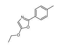 5-Ethoxy-2-(4-methylphenyl)-1,3-oxazole结构式