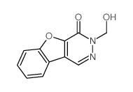 3-(hydroxymethyl)-[1]benzofuro[2,3-d]pyridazin-4-one Structure