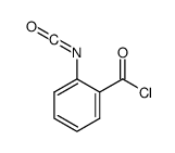 Benzoyl chloride, 2-isocyanato- (9CI)结构式