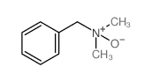 Benzenemethanamine,N,N-dimethyl-, N-oxide structure