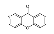 10H-[1]Benzopyrano[3,2-c]pyridin-10-one结构式
