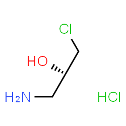 (2S)-1-amino-3-chloro-propan-2-ol hydrochloride结构式