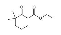 ethyl 2-oxo-3,3-dimethyl-cyclohexanecarboxylate结构式