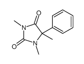 1,3,5-trimethyl-5-phenylimidazolidine-2,4-dione Structure