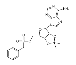 2',3'-O-ISOPROPYLIDENE-5'-O-TOLUOLSULFONYL-ADENOSINE structure