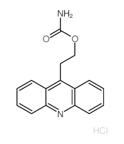 2-acridin-9-ylethyl carbamate结构式