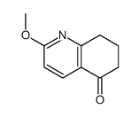 2-methoxy-7,8-dihydro-6H-quinolin-5-one结构式