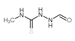 N-(methylthiocarbamoylamino)formamide Structure