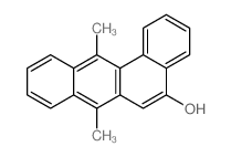 5-Hydroxy-7,12-dimethylbenz(a)anthracene structure