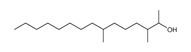 3,7-dimethylpentadecan-2-ol结构式