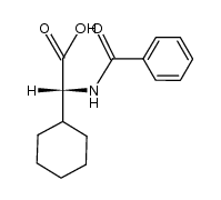 (R)-benzoylamino-cyclohexyl-acetic acid Structure