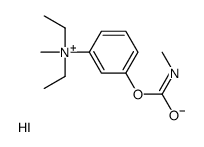 diethyl-methyl-[3-(methylcarbamoyloxy)phenyl]azanium,iodide Structure