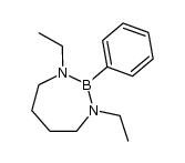 1,3-diethyl-2-phenyl-1,3,2-diazaboracycloheptane结构式