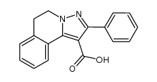 2-phenyl-5,6-dihydro-pyrazolo[5,1-a]isoquinoline-1-carboxylic acid结构式