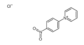 1-(4-nitrophenyl)pyridin-1-ium,chloride结构式