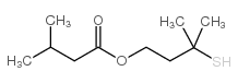 3-mercapto-3-methyl butyl isovalerate结构式