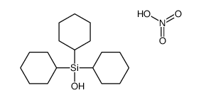 nitric acid,tricyclohexyl(hydroxy)silane Structure