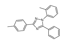 1-(2-methylphenyl)-3-(4-methylphenyl)-5-phenyl-1,2,4-triazole Structure