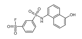 3-[[(5-Hydroxy-1-naphthalenyl)amino]sulfonyl]benzenesulfonic acid fluoride picture