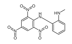 N-methyl-N'-(2,4,6-trinitrophenyl)benzene-1,2-diamine Structure