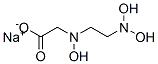 N-[2-(Dihydroxyamino)ethyl]-N-hydroxyglycine sodium salt Structure