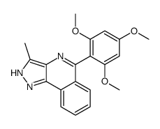 3-methyl-5-(2,4,6-trimethoxyphenyl)-2H-pyrazolo[4,3-c]isoquinoline Structure