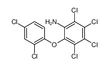 2,3,4,5-tetrachloro-6-(2,4-dichlorophenoxy)aniline picture