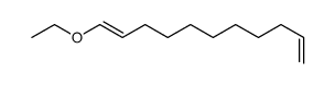 1-ethoxyundeca-1,10-diene结构式