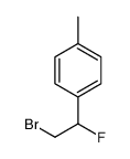 1-(2-bromo-1-fluoroethyl)-4-methylbenzene Structure
