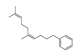 (Z)-(5,9-dimethyldeca-4,8-dien-1-yl)benzene Structure