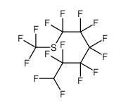 1,1,2,2,3,3,4,4,5,5,6,6-dodecafluoro-1-(trifluoromethylsulfanyl)hexane结构式