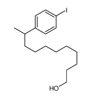 10-(PARA-IODOPHENYL)-1-UNDECANOL结构式