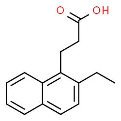 1-Naphthalenepropionicacid,2-ethyl-(4CI)结构式